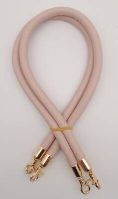 Angel Çanta Aksesuar Çift Kordon Çanta Sapı Pudra Renk Light Gold Metalli - 1