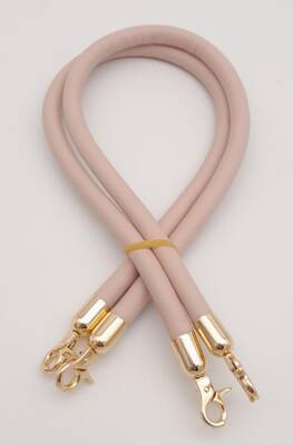 Angel Çanta Aksesuar Çift Kordon Çanta Sapı Pudra Renk Light Gold Metalli - 2