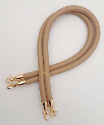 Angel Çanta Aksesuar Çift Kordon Çanta Sapı Vizon Renk Light Gold Metalli - 3