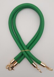 Angel Çanta Aksesuar Çift Kordon Çanta Sapı Yeşil Renk Light Gold Metalli - Angel Çanta Aksesuar