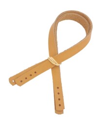 Angel Çanta Aksesuar Gerçek Deri 35X1.2 Cm Açık Taba Renk Çanta Sapı - 3