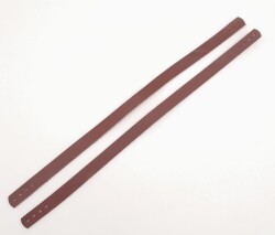 Angel Çanta Aksesuar Gerçek Deri 35X1.2 Cm Kızıl Kahve Renk Çanta Sapı - 4