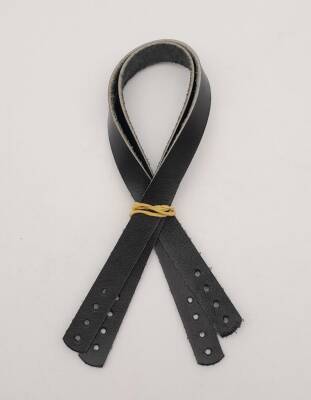 Angel Çanta Aksesuar Gerçek Deri 35X1.2 Cm Siyah Renk Çanta Sapı - 1