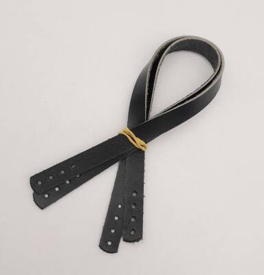 Angel Çanta Aksesuar Gerçek Deri 35X1.2 Cm Siyah Renk Çanta Sapı - 2