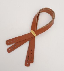 Angel Çanta Aksesuar Gerçek Deri 35X1.2 Cm Taba Renk Çanta Sapı - 2