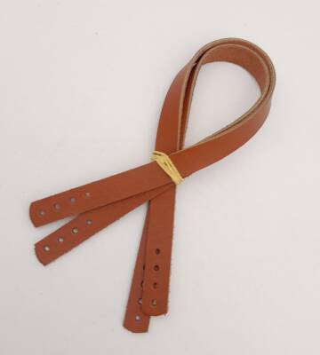 Angel Çanta Aksesuar Gerçek Deri 35X1.2 Cm Taba Renk Çanta Sapı - 2