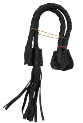 Angel Çanta Aksesuar Gerçek Deri 45 cm Nova Model Siyah Renk Çift Çanta Sapı - 2