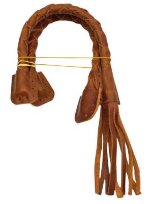 Angel Çanta Aksesuar Gerçek Deri 45 cm Nova Model Taba Renk Çift Çanta Sapı - 2