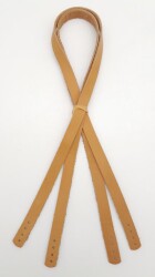 Angel Çanta Aksesuar Gerçek Deri 70X1.2 Cm Açık Taba Renk Çanta Sapı - 1