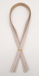 Angel Çanta Aksesuar Gerçek Deri 70X1.2 Cm Bej Renk Çanta Sapı - Angel Çanta Aksesuar