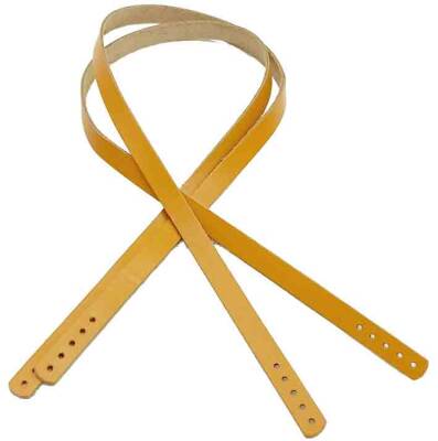 Angel Çanta Aksesuar Gerçek Deri 70X1.2 Cm Hardal Renk Çanta Sapı - 1