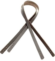 Angel Çanta Aksesuar Gerçek Deri 70X1.2 Cm Koyu Kahve Renk Çanta Sapı - Angel Çanta Aksesuar