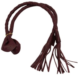 Angel Çanta Aksesuar Gerçek Deri 75 cm Nova Model Bordo Renk Çift Çanta Sapı - Angel Çanta Aksesuar