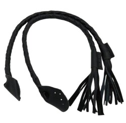 Angel Çanta Aksesuar Gerçek Deri 75 cm Nova Model Siyah Renk Çift Çanta Sapı - Angel Çanta Aksesuar