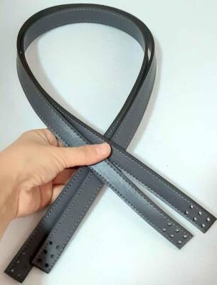 Angel Çanta Aksesuar Gri Renk 80X2 Cm Çanta Sapı - 1