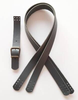 Angel Çanta Aksesuar Gri Renk Gerçek Deri 70X2.3 Cm Çift Sap - 3