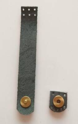 Angel Çanta Aksesuar Gri Renk Gerçek Deri 70X2.3 Cm Çift Sap - 7