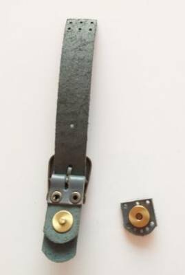 Angel Çanta Aksesuar Gri Renk Gerçek Deri 70X2.3 Cm Çift Sap - 9