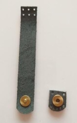 Angel Çanta Aksesuar Gri Renk Gerçek Deri 70X2.3 Cm Çift Sap - 7