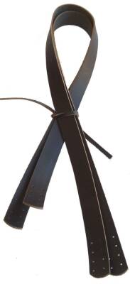 Angel Çanta Aksesuar Siyah Renk Gerçek Deri 70X2.3 Cm Çift Sap - 1