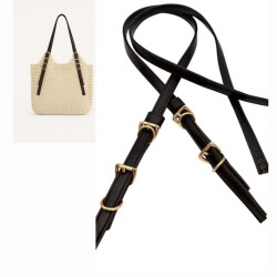 Angel Çanta Aksesuar Siyah Renk Nez Model Çanta Sapı - 1