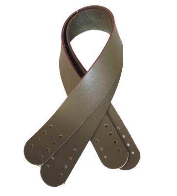 Angel Çanta Aksesuar Suni Deri El Çanta Sapı 35 Cm Haki - 1