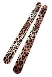 Angel Çanta Aksesuar Suni Deri El Çanta Sapı 35 Cm Leopar - Angel Çanta Aksesuar