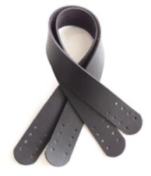 Angel Çanta Aksesuar Suni Deri El Çanta Sapı 35 Cm Siyah - Angel Çanta Aksesuar