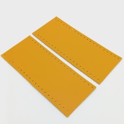 Angel Çanta Aksesuar Suni Deri Tutma Sapı Hardal Simit Sap 17x7.5 Cm - Angel Çanta Aksesuar