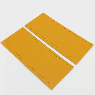 Angel Çanta Aksesuar Suni Deri Tutma Sapı Hardal Simit Sap 17x7.5 Cm - 1