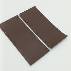 Angel Çanta Aksesuar Suni Deri Tutma Sapı Koyu Kahverengi Simit Sap 17x7.5 Cm - Angel Çanta Aksesuar