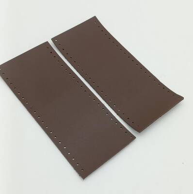Angel Çanta Aksesuar Suni Deri Tutma Sapı Koyu Kahverengi Simit Sap 17x7.5 Cm - 1