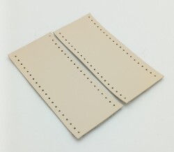 Angel Çanta Aksesuar Suni Deri Tutma Sapı Krem Simit Sap 17x7.5 Cm - Angel Çanta Aksesuar