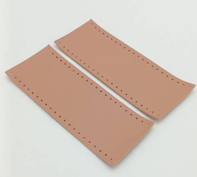 Angel Çanta Aksesuar Suni Deri Tutma Sapı Pudra Simit Sap 17x7.5 Cm - 1