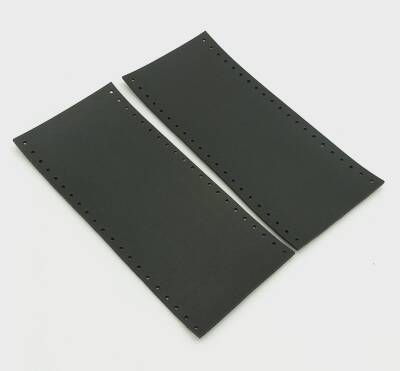 Angel Çanta Aksesuar Suni Deri Tutma Sapı Siyah Simit Sap 17x7.5 Cm - 1