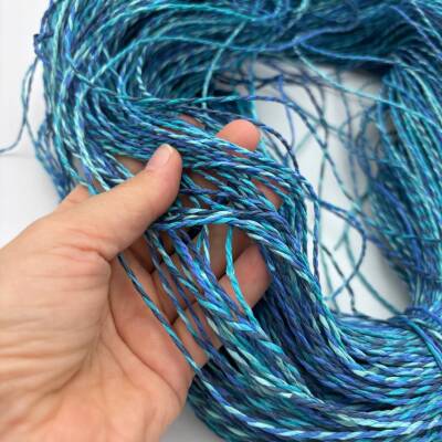 Angel Çanta Aksesuar Ebruli Kağıt İp 350 gr No:07 - 1