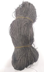 Angel Çanta Aksesuar Koyu Gri Renk Kağıt İp 200 Gr - Angel Çanta Aksesuar