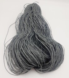 Angel Çanta Aksesuar Koyu Gri-Yeşil Renk Kağıt İp 200 Gr - 2