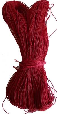 Angel Çanta Aksesuar Koyu Kırmızı Renk Kağıt İp 500 Gr - 1