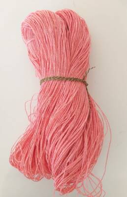 Angel Çanta Aksesuar Mercan Renk Kağıt İp 240 Gram - 1