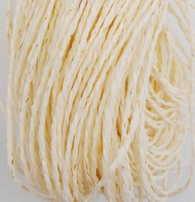 Angel Çanta Aksesuar Simli Kağıt İp Krem Renk 400 gr - 1