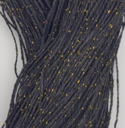 Angel Çanta Aksesuar Simli Kağıt İp Siyah Renk 450 gr - Angel Çanta Aksesuar