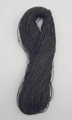 Angel Çanta Aksesuar Simli Kağıt İp Siyah Renk 450 gr - 2