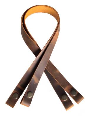 Angel Çanta Aksesuar Gerçek Deri Crazy Oil Çıtçıtlı Sap - 1