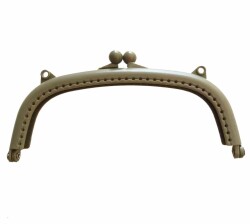 Angel Çanta Aksesuar 16 Cm Plastik Cüzdan Klipsi Haki - Angel Çanta Aksesuar