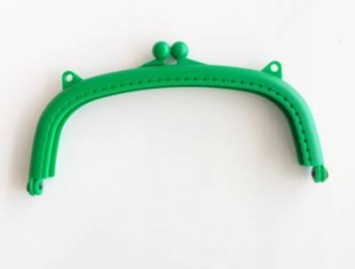 Angel Çanta Aksesuar 16 Cm Plastik Cüzdan Klipsi Yeşil - 1