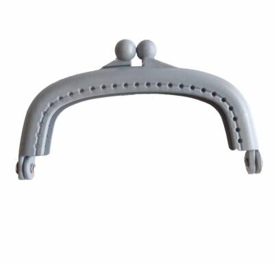 Angel Çanta Aksesuar 9 Cm Plastik Cüzdan Klipsi Gri Pc21 - 1