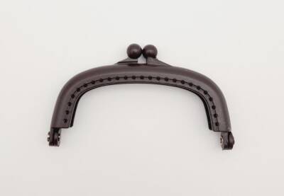 Angel Çanta Aksesuar 9 cm Plastik Cüzdan Klipsi Kahverengi - 1