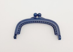 Angel Çanta Aksesuar 9 cm Plastik Cüzdan Klipsi Lacivert Renk - Angel Çanta Aksesuar