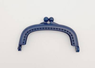 Angel Çanta Aksesuar 9 cm Plastik Cüzdan Klipsi Lacivert Renk - 1